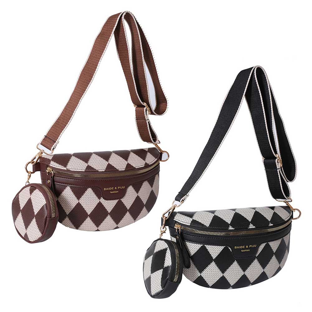 Women Shoulder Bag Chest Belt Bum Bag Waist Bags PU Leather for Weekend Vacation
Women Shoulder Bag Chest Belt Bum Bag Waist Bags PU Leather for Weekend Vacation