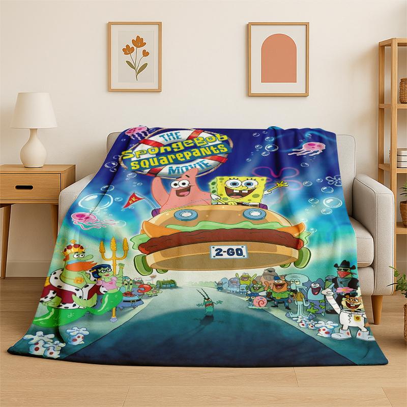 Cartoon SSpongeBob Patrick Star Flannel Blanket Soft Warm Throw Blanket for Bedroom Living Room Bed Travel Camping Picnic Kid 75x100cm (30x40inch)
Cartoon SSpongeBob Patrick Star Flannel Blanket Soft Warm Throw Blanket for Bedroom Living Room Bed Travel Camping Picnic Kid 75x100cm (30x40inch)
