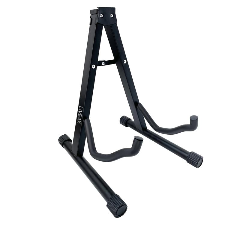 LIVEAX Foldable Guitar Stand for Acoustic/Classical/Electric Guitar/Bass/Violin/Ukulele/Lightweight чорний
LIVEAX Foldable Guitar Stand for Acoustic/Classical/Electric Guitar/Bass/Violin/Ukulele/Lightweight чорний