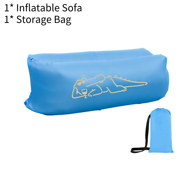 Надувная кровать Уличное кресло Шезлонг Место для отдыха Кемпинг Пляжная сумка Blue
Надувная кровать Уличное кресло Шезлонг Место для отдыха Кемпинг Пляжная сумка Blue
