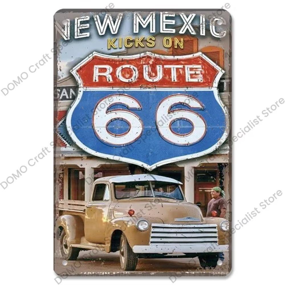 Vintage Route 66 Highway Metal Tin Sign Retro Car Wall Decor for Garage
Vintage Route 66 Highway Metal Tin Sign Retro Car Wall Decor for Garage