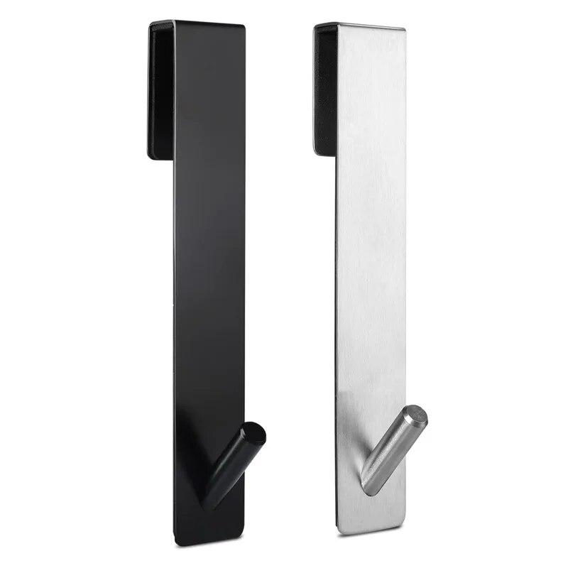 Hanging Glass Door With Stainless Steel Back Hanging Detachable Hanger, Bathroom Non Perforated Metal Clothes Hook
Hanging Glass Door With Stainless Steel Back Hanging Detachable Hanger, Bathroom Non Perforated Metal Clothes Hook