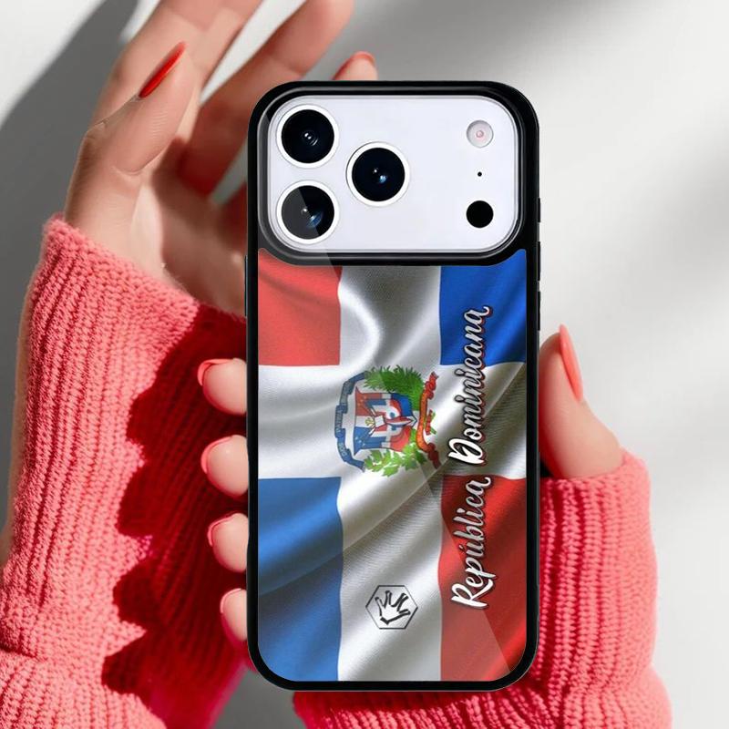 Dominican Republic Flag Phone Case for iPhone 17 16 15 14 13 Pro Max Back Cover for 12 11 Pro Coque iPhone 16 Plus
Dominican Republic Flag Phone Case for iPhone 17 16 15 14 13 Pro Max Back Cover for 12 11 Pro Coque iPhone 16 Plus