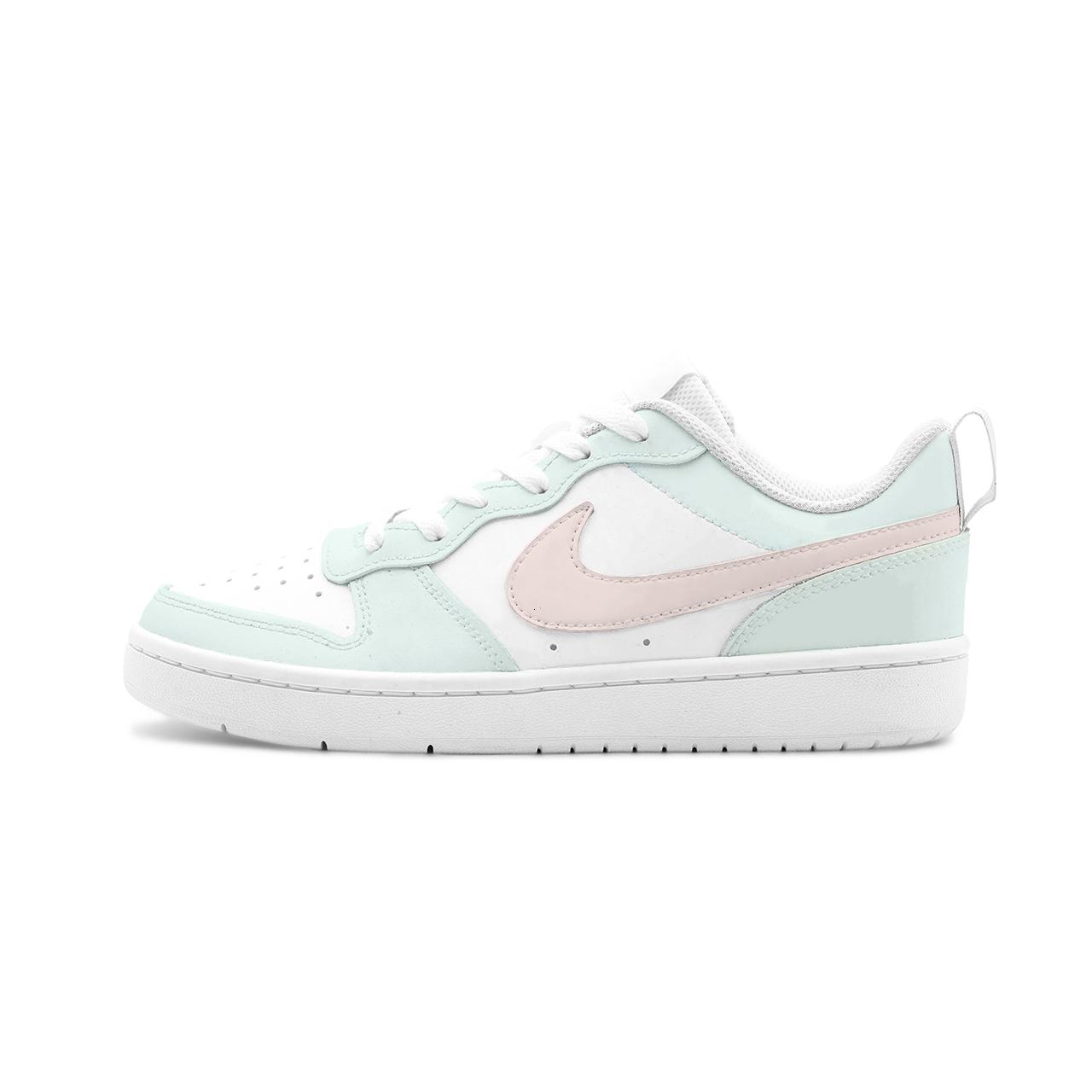 Nike Court Borough 2 Cyan Peach Cloud Leather Cushioning Abrasion Resistant Slip Resistant Low top Skateboard Shoes BQ5448-100(Team1855 ) 37.5
Nike Court Borough 2 Cyan Peach Cloud Leather Cushioning Abrasion Resistant Slip Resistant Low top Skateboard Shoes BQ5448-100(Team1855 ) 37.5