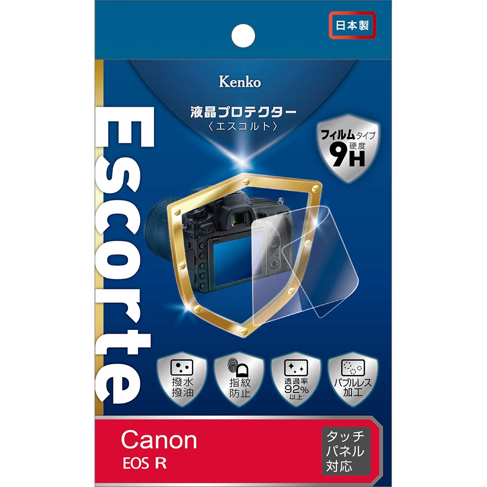 Kenko LCD Protective Film LCD Protector Escorte for Canon EOS R 9H Hardness Repellent Coating Bubbleless Processing Water/Oil KLPE-CEOSR
Kenko LCD Protective Film LCD Protector Escorte for Canon EOS R 9H Hardness Repellent Coating Bubbleless Processing Water/Oil KLPE-CEOSR