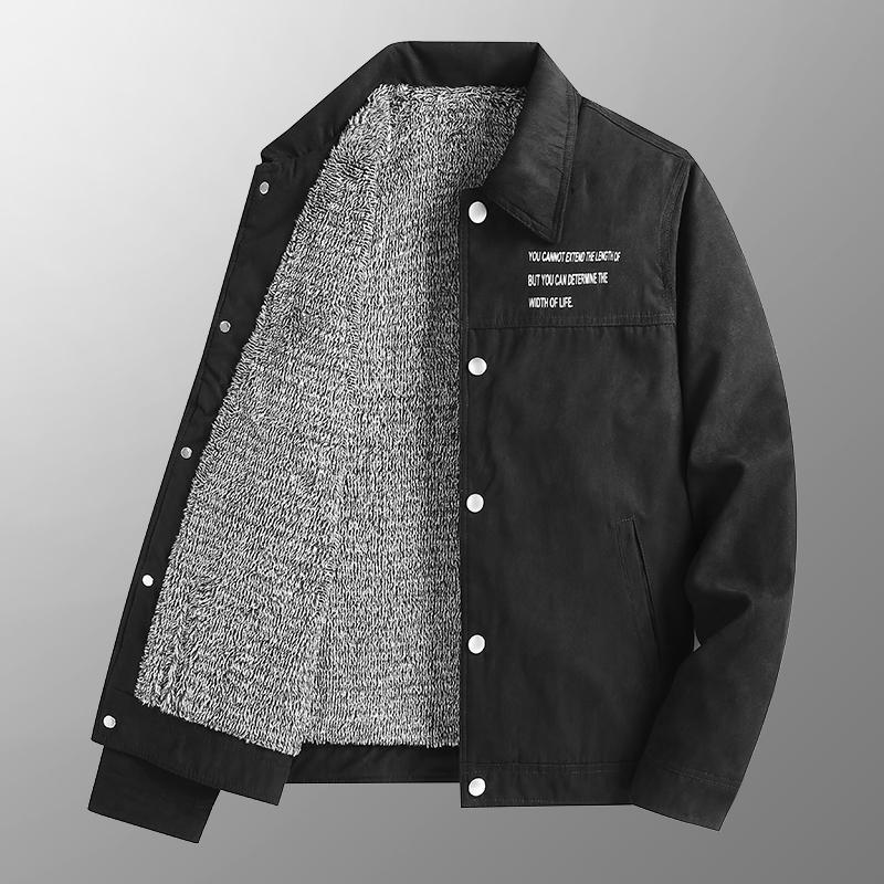 Autumn and Winter Jacket, Fashionable and Simple Men s with Thick Cotton Comfortable Jacket, Casual and Versatile Men s Clothing M чорний
Autumn and Winter Jacket, Fashionable and Simple Men s with Thick Cotton Comfortable Jacket, Casual and Versatile Men s Clothing M чорний