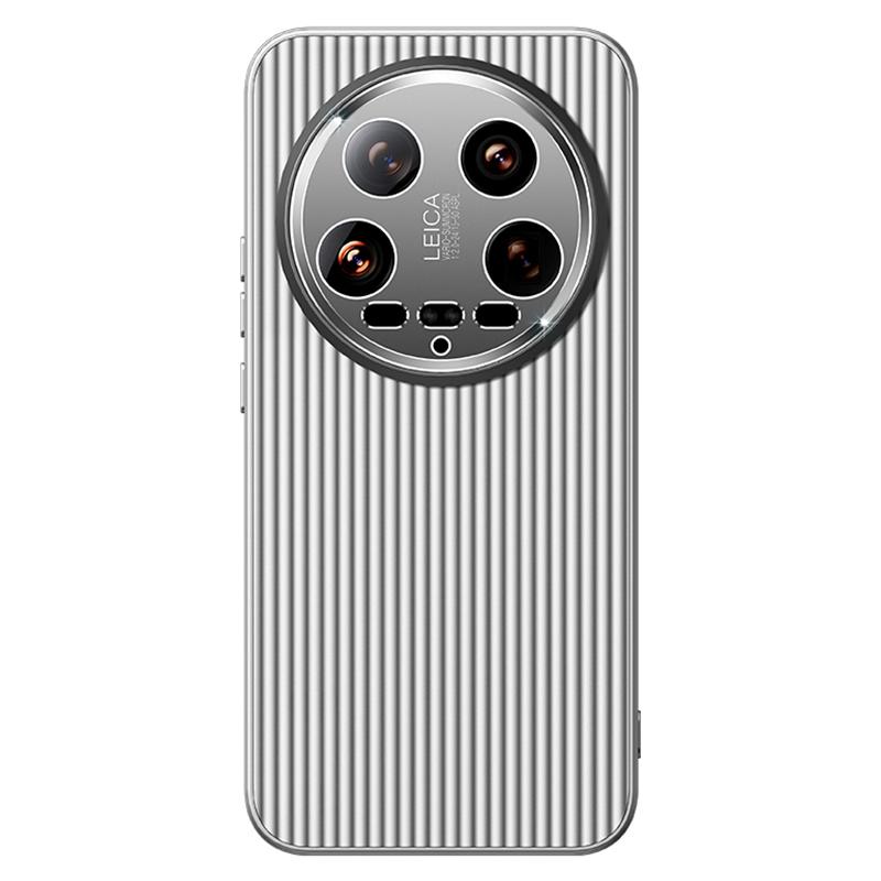 Для Xiaomi 14 Ultra чехол противоударный ПК+ТПУ защитный чехол для телефона с металлической рамкой объектива Silver
Для Xiaomi 14 Ultra чехол противоударный ПК+ТПУ защитный чехол для телефона с металлической рамкой объектива Silver