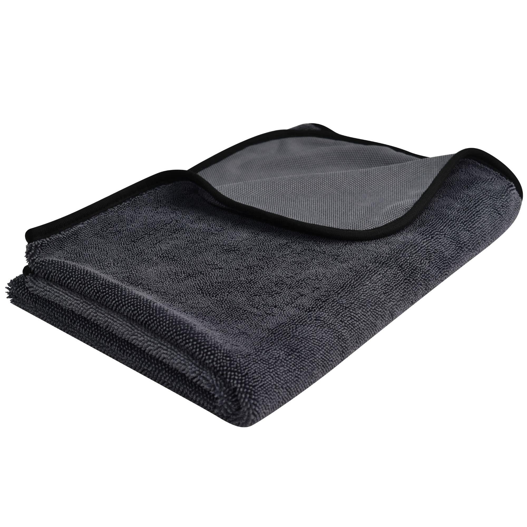 TARO WORKS Car Wash Towel, Super Absorbent, Dryer Microfiber Cloth, 600GSM Heavyweight, Gray, 60*90cm Large, 1 Piece
TARO WORKS Car Wash Towel, Super Absorbent, Dryer Microfiber Cloth, 600GSM Heavyweight, Gray, 60*90cm Large, 1 Piece