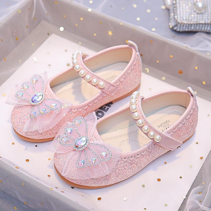 Girls Elsa Crystal Princess Shoes - Soft Sole Leather Shoes for Spring/Autumn 2026 Size 28 (17.5cm)
Girls Elsa Crystal Princess Shoes - Soft Sole Leather Shoes for Spring/Autumn 2026 Size 28 (17.5cm)