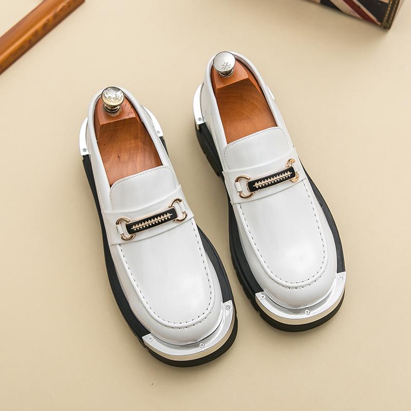 Мода Классические Модные Лоферы на Увеличивающей Рост Подошве Повседневные Удобные Толстоподошвенные Нескользящие Деловые Брендовые Туфли Мужские 46 белый
Мода Классические Модные Лоферы на Увеличивающей Рост Подошве Повседневные Удобные Толстоподошвенные Нескользящие Деловые Брендовые Туфли Мужские 46 белый