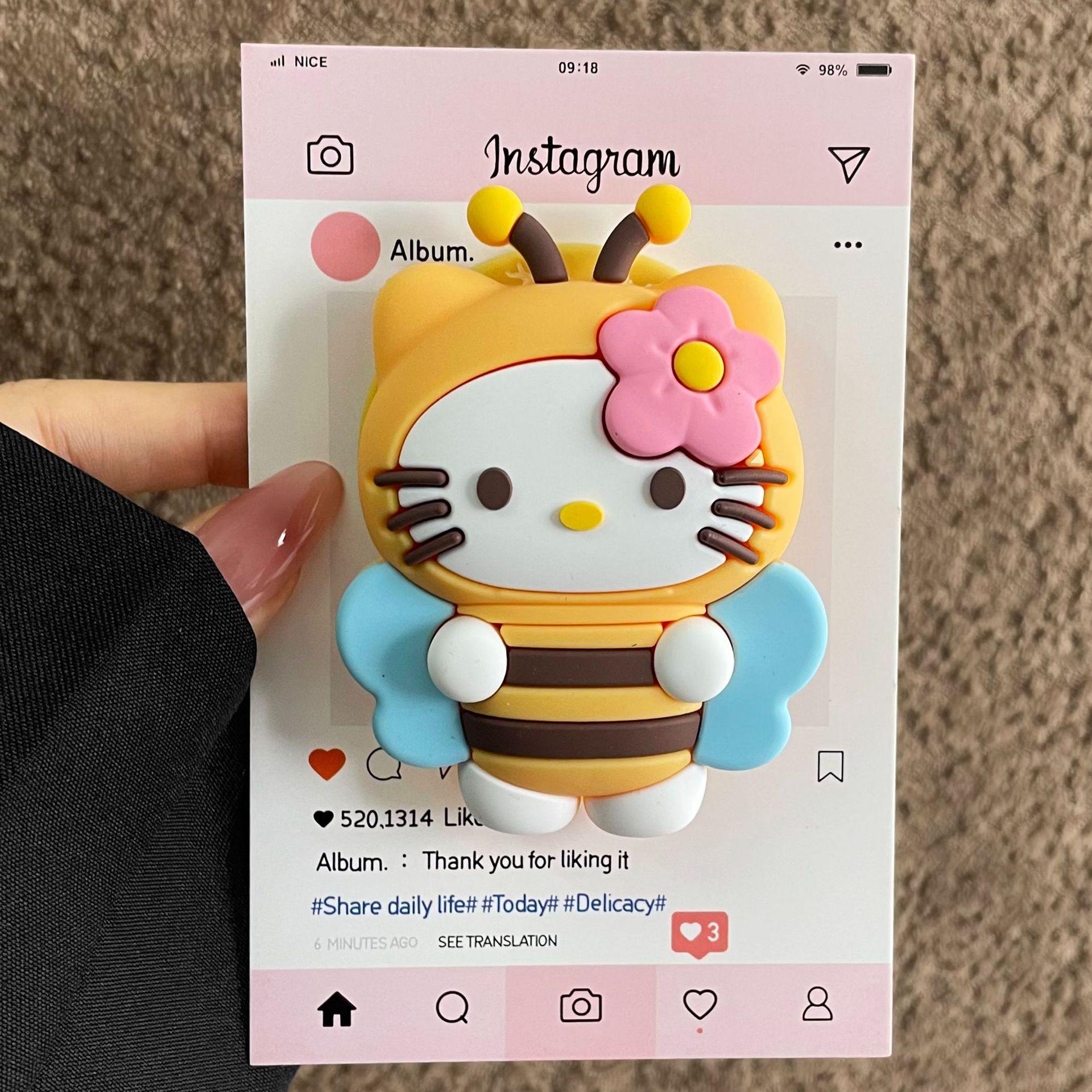 Hello Kitty Silicone Magnet Phone Holder - Versatile Desktop Stand for Viewing Magnetic Airbag Phone Holder
Hello Kitty Silicone Magnet Phone Holder - Versatile Desktop Stand for Viewing Magnetic Airbag Phone Holder
