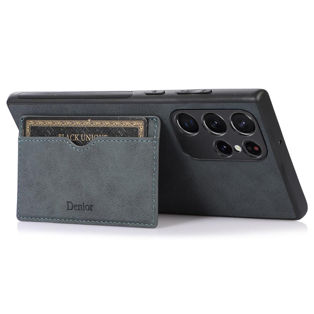 DENIOR For Samsung Galaxy S22 Ultra 5G Kickstand Card Holder Phone Case PU Leather Coated PC+TPU Cover Dark Grey
DENIOR For Samsung Galaxy S22 Ultra 5G Kickstand Card Holder Phone Case PU Leather Coated PC+TPU Cover Dark Grey