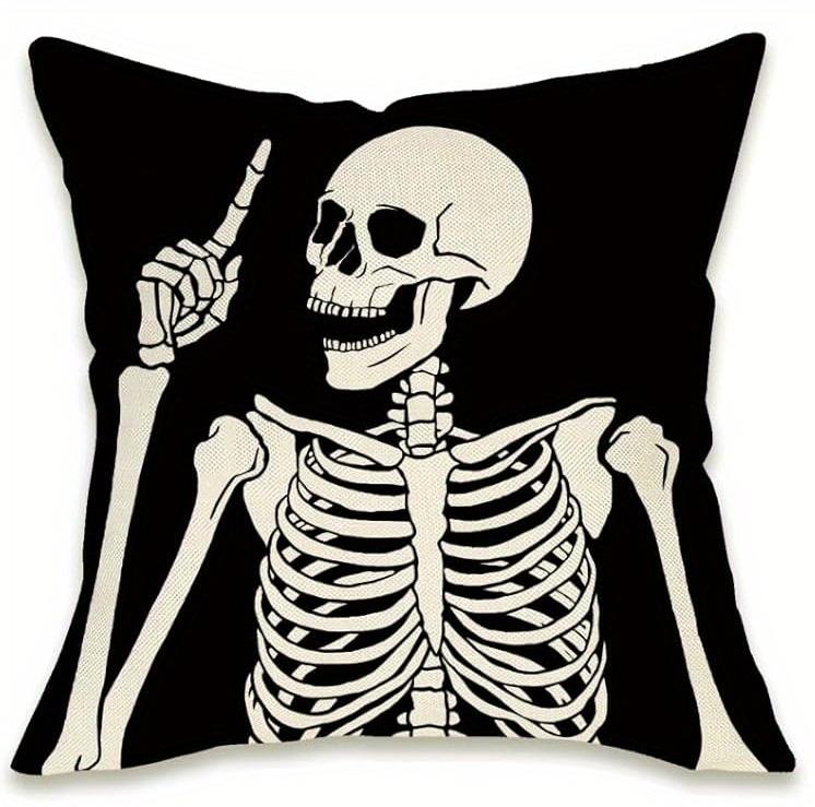 1pc Halloween Pillowcase Skeleton Dog and Ghost Festival Decoration Double sided Pattern Pillow Cover Decoration Bedroom 18x18Inch
1pc Halloween Pillowcase Skeleton Dog and Ghost Festival Decoration Double sided Pattern Pillow Cover Decoration Bedroom 18x18Inch