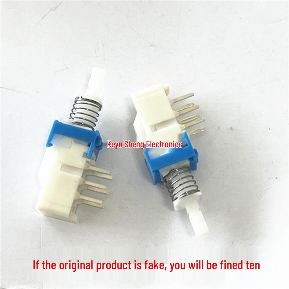 Japanese ALPS 6-pin SPUN No-Lock Straight Key Switch, 2×3 Pins, 42mm Length
Japanese ALPS 6-pin SPUN No-Lock Straight Key Switch, 2×3 Pins, 42mm Length