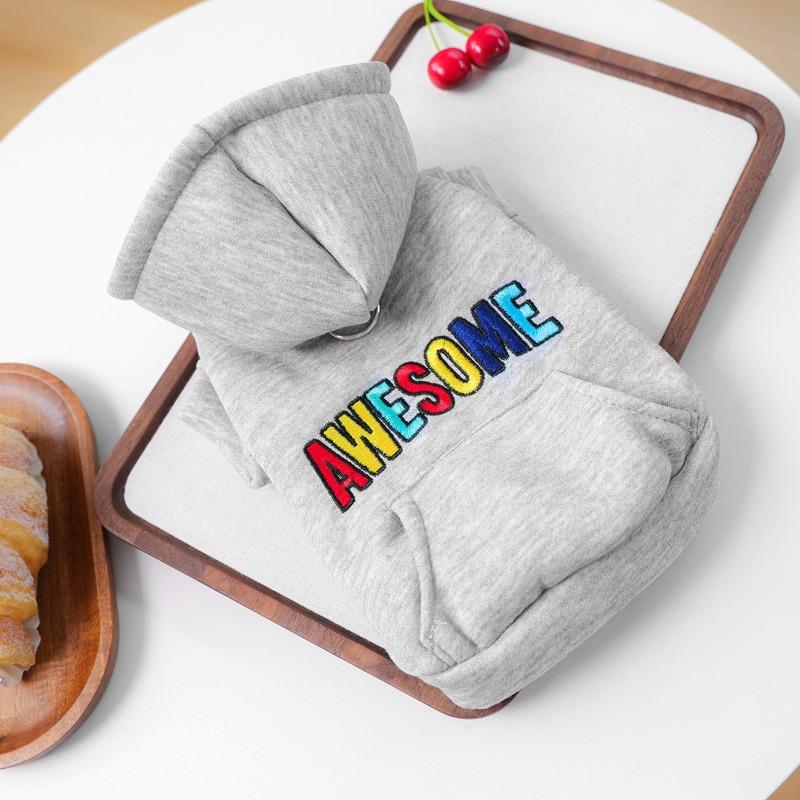 Pet clothes autumn and winter new small dogs puppies happy dogs and cats warm and comfortable embroidery great sweater xs-bust size30, length 20cm, about 1.0-1.5kg
Pet clothes autumn and winter new small dogs puppies happy dogs and cats warm and comfortable embroidery great sweater xs-bust size30, length 20cm, about 1.0-1.5kg