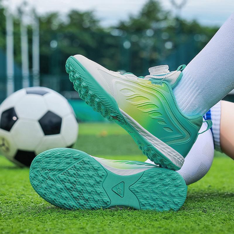 Children S Broken Nail Football Shoes, Rotating Buckle Free Lace-Up Boys And Girls Shoes, Elementary School Football Game Training Shoes 39 зелений
Children S Broken Nail Football Shoes, Rotating Buckle Free Lace-Up Boys And Girls Shoes, Elementary School Football Game Training Shoes 39 зелений