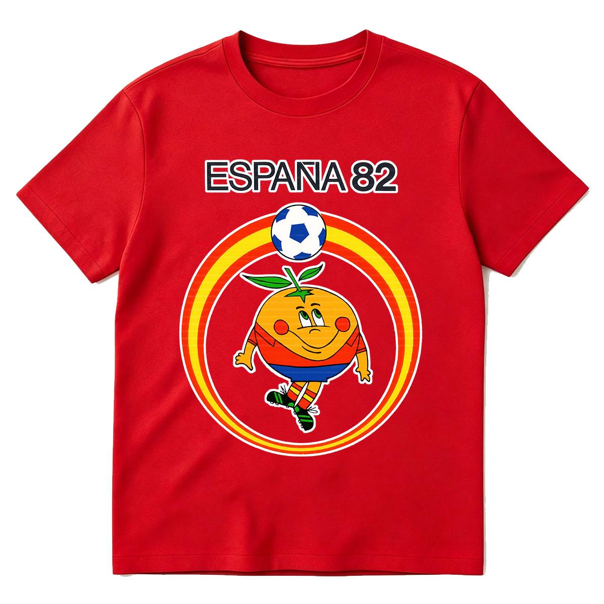 Naranjito Espana 82 Spain Mascot 1982 Football T-shirt Unisex Women Clothing Fashion Cotton Oversized Short Sleeve O-Neck T-shirts S
Naranjito Espana 82 Spain Mascot 1982 Football T-shirt Unisex Women Clothing Fashion Cotton Oversized Short Sleeve O-Neck T-shirts S