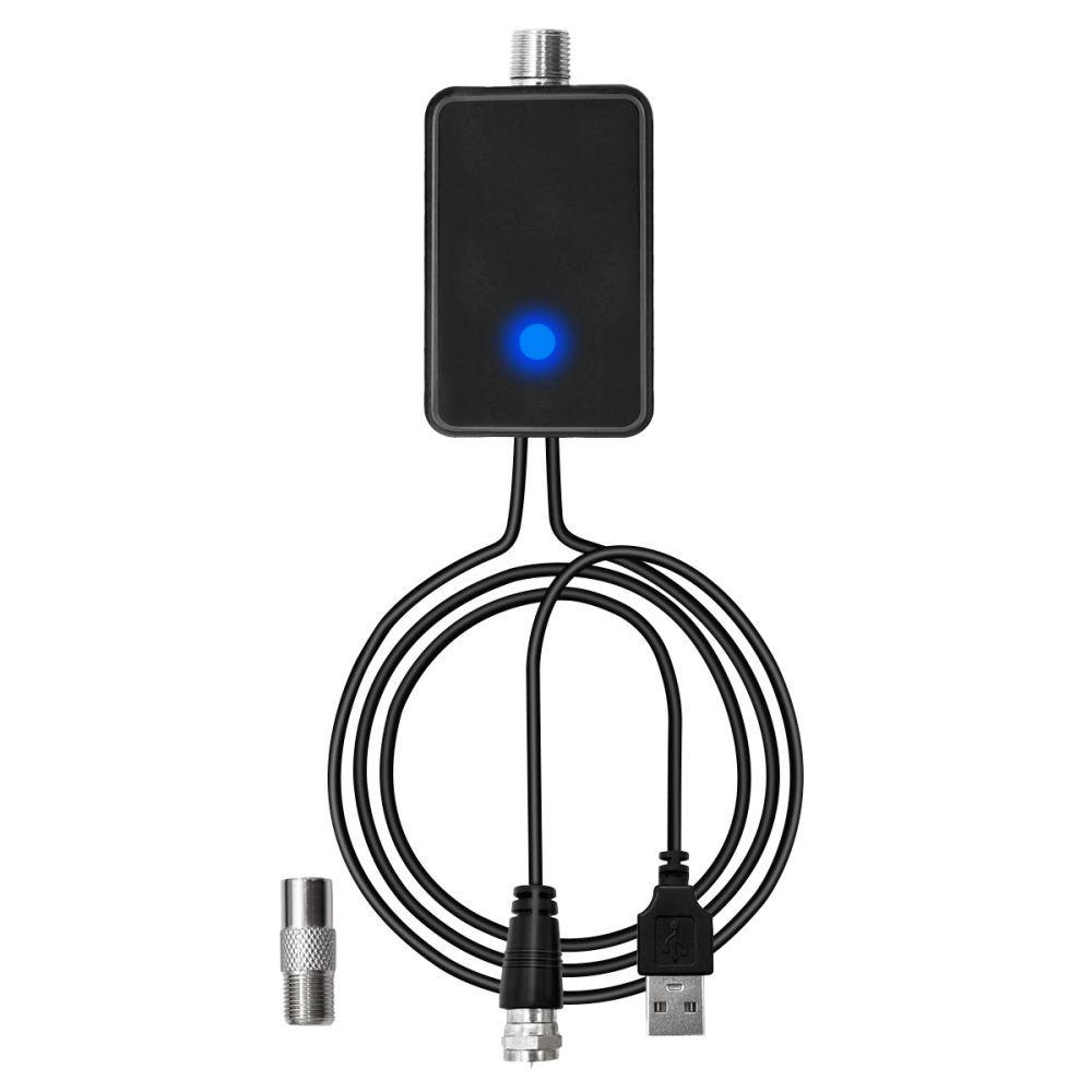High-Definition Digital TV Antenna Signal Amplifier for European and American HDTVs
High-Definition Digital TV Antenna Signal Amplifier for European and American HDTVs