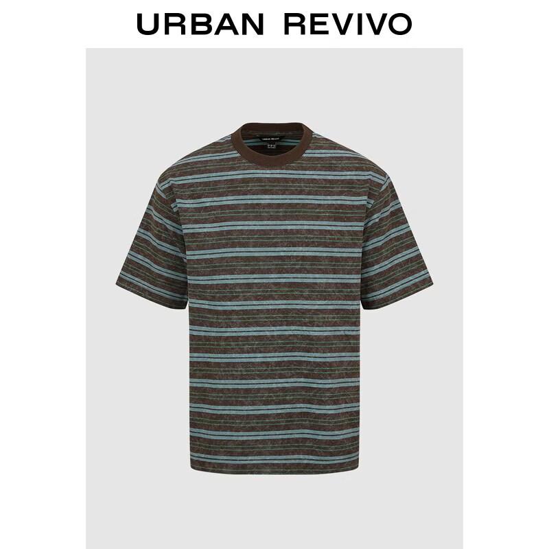 UR2026 Men s Contrast Stripe Patchwork T-Shirt L
UR2026 Men s Contrast Stripe Patchwork T-Shirt L