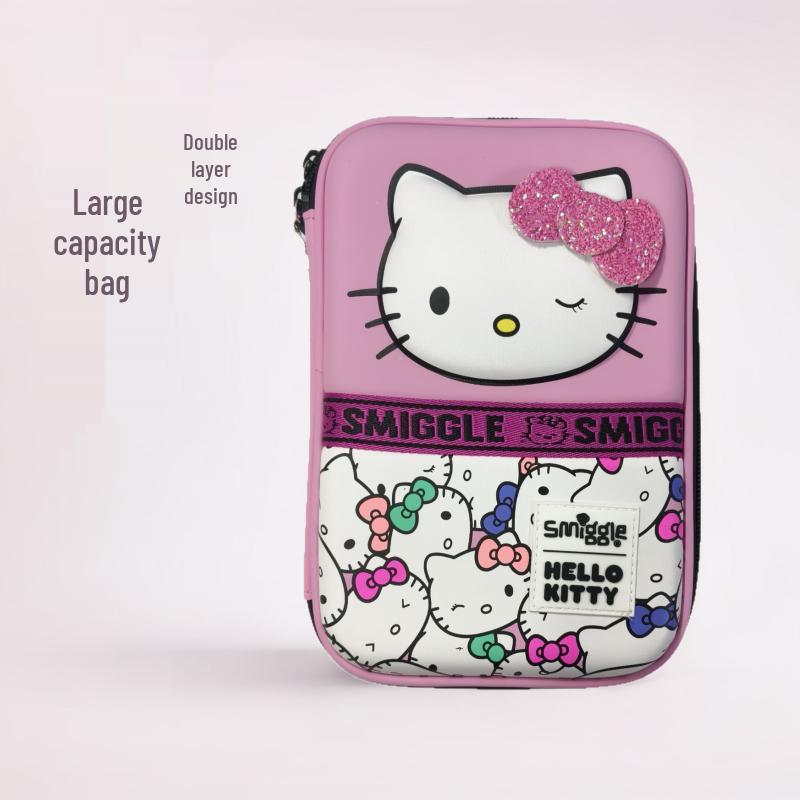 Австралия Smiggle Рюкзак KT Cat большого объема с пеналом из Tritan и двухслойной сумкой для обеда для студентов Grade 3-4
Австралия Smiggle Рюкзак KT Cat большого объема с пеналом из Tritan и двухслойной сумкой для обеда для студентов Grade 3-4