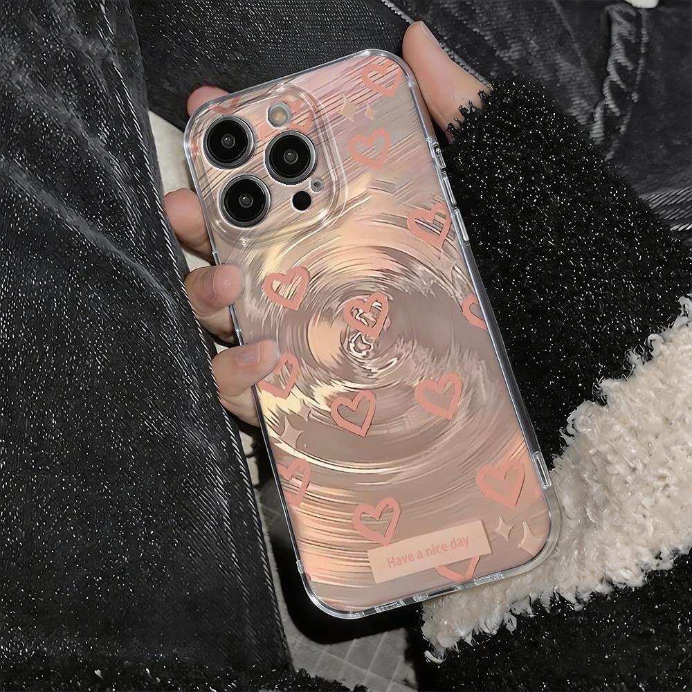 Trendy Laser Heart Swirl Pattern Phone Case For iPhone 17 Pro Max 16 15 14 13 12 11 Mini XS X XR 15 16 Plus 17 Air Clear Cover iPhone 12 mini
Trendy Laser Heart Swirl Pattern Phone Case For iPhone 17 Pro Max 16 15 14 13 12 11 Mini XS X XR 15 16 Plus 17 Air Clear Cover iPhone 12 mini
