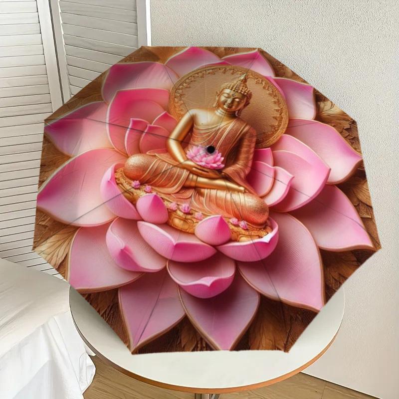 1pc Buddha Statue Automatic Folding Umbrella - Compact 8-Rib Design,Perfect Gift for Friends & Family yy250926044
1pc Buddha Statue Automatic Folding Umbrella - Compact 8-Rib Design,Perfect Gift for Friends & Family yy250926044