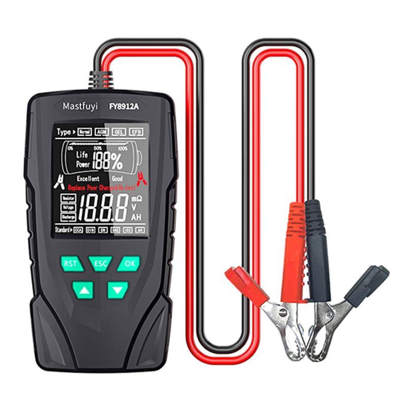 AEE4-Car Battery Tester 12V/24V Battery System Analyzer 50-2000CCA Battery Health Display Comprehensive Diagnostic Test Tool чёрный
AEE4-Car Battery Tester 12V/24V Battery System Analyzer 50-2000CCA Battery Health Display Comprehensive Diagnostic Test Tool чёрный
