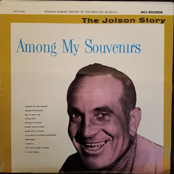LP Record AL JOLSON - The Jolson Story - Among My Souveni MCA2064 MCA Records US Jazz Used
LP Record AL JOLSON - The Jolson Story - Among My Souveni MCA2064 MCA Records US Jazz Used