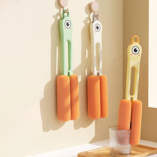 Yousheng 1 Set Cup Brush 4-in-1 Multifunctional Bottle Cleaning Brush Effective Gap Cleaning Brush for Home Kitchen
Yousheng 1 Set Cup Brush 4-in-1 Multifunctional Bottle Cleaning Brush Effective Gap Cleaning Brush for Home Kitchen