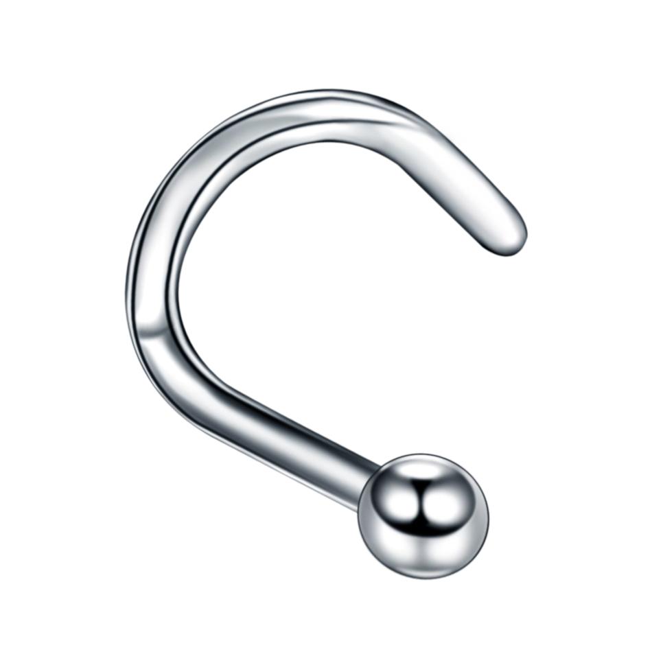 1Pc G23 Titanium Crystal Nose Stud Piercing 18G 20G Nose Screw Nazir Piercing Nostril Earring Nose Ring CZ Body Jewelry 0.8x6x2mm
1Pc G23 Titanium Crystal Nose Stud Piercing 18G 20G Nose Screw Nazir Piercing Nostril Earring Nose Ring CZ Body Jewelry 0.8x6x2mm