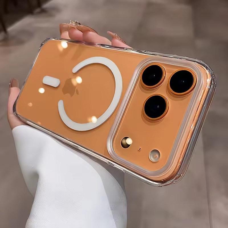 Високопрозорий гібридний чохол з ПК та ТПУ Magsafe для iPhone 17 16 Pro Max 17Pro 16Pro Прозорий магнітний чохол для бездротової зарядки Ультратонкий чохол iPhone 17 Pro
Високопрозорий гібридний чохол з ПК та ТПУ Magsafe для iPhone 17 16 Pro Max 17Pro 16Pro Прозорий магнітний чохол для бездротової зарядки Ультратонкий чохол iPhone 17 Pro