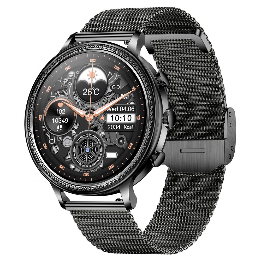 V60 Steel Mesh Strap 1.39 Full Touch Screen Fossil Smart Watch Women Fitness Tracker Bracelet with Heart Rate Monitor Sleep Monitor
V60 Steel Mesh Strap 1.39 Full Touch Screen Fossil Smart Watch Women Fitness Tracker Bracelet with Heart Rate Monitor Sleep Monitor