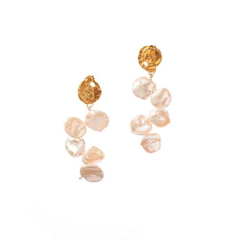 Серьги с натуральным барочным жемчугом, женские дизайнерские, с чувством индивидуальности, темпераментом, серебряные 925 пробы, длинные игольчатые серьги-гвоздики с лепестками жемчуга
Серьги с натуральным барочным жемчугом, женские дизайнерские, с чувством индивидуальности, темпераментом, серебряные 925 пробы, длинные игольчатые серьги-гвоздики с лепестками жемчуга