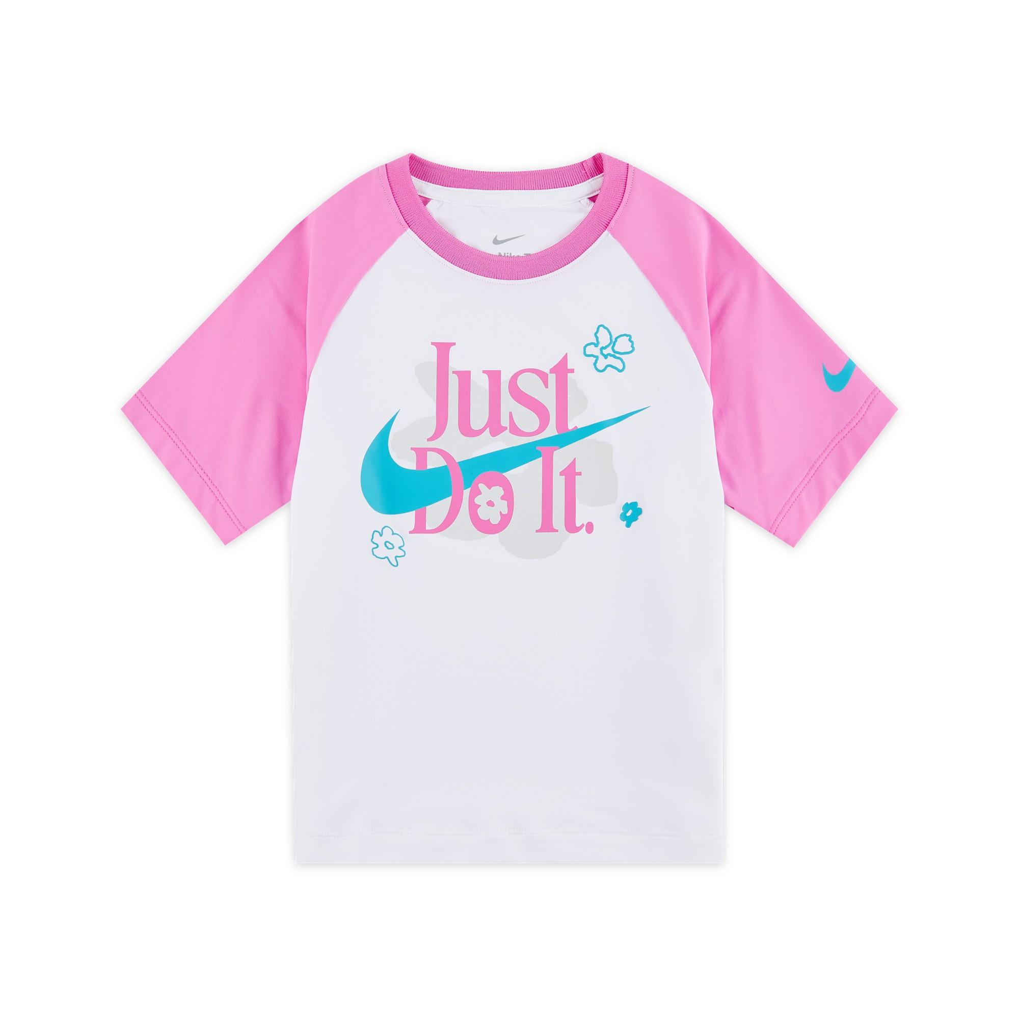 Nike Wildflower Raglan Sleeve Round Neck Short Sleeve T-Shirt Kids Tops Fun-Pink II3528-675 S
Nike Wildflower Raglan Sleeve Round Neck Short Sleeve T-Shirt Kids Tops Fun-Pink II3528-675 S