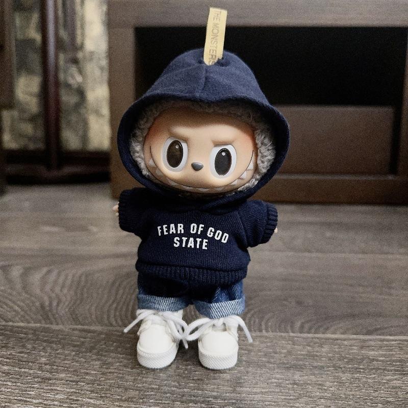 Rubble Pendant, Doll Hoodie Set, 17cm Cotton Doll Clothing, Hooded Hoodie, Plush Toy Dressing, Doll Clothes 3pcs
Rubble Pendant, Doll Hoodie Set, 17cm Cotton Doll Clothing, Hooded Hoodie, Plush Toy Dressing, Doll Clothes 3pcs