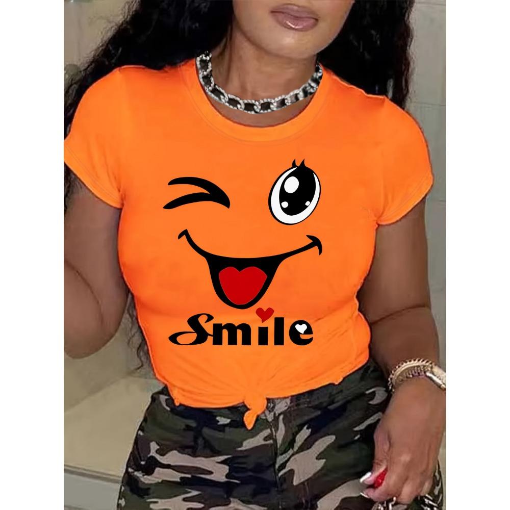 Plus Size - Women s Casual Short Sleeve T-Shirt, Crew Neck, Machine Washable, All-Season Comfortable XXS
Plus Size - Women s Casual Short Sleeve T-Shirt, Crew Neck, Machine Washable, All-Season Comfortable XXS