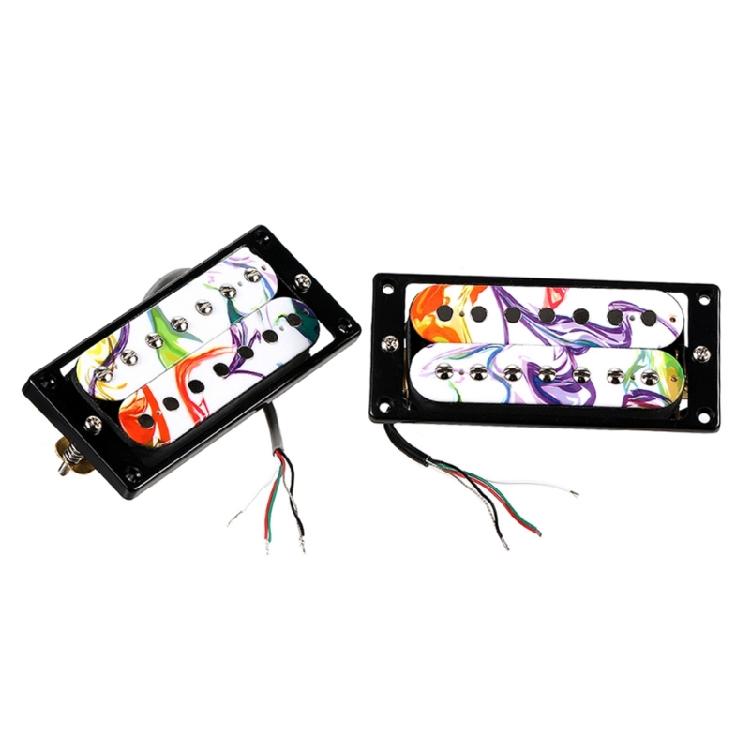 Pack of Pickup Replacement Parts for Electric Guitars High Power Neck and Bridge Position Pickup Wax Potted Design 1
Pack of Pickup Replacement Parts for Electric Guitars High Power Neck and Bridge Position Pickup Wax Potted Design 1