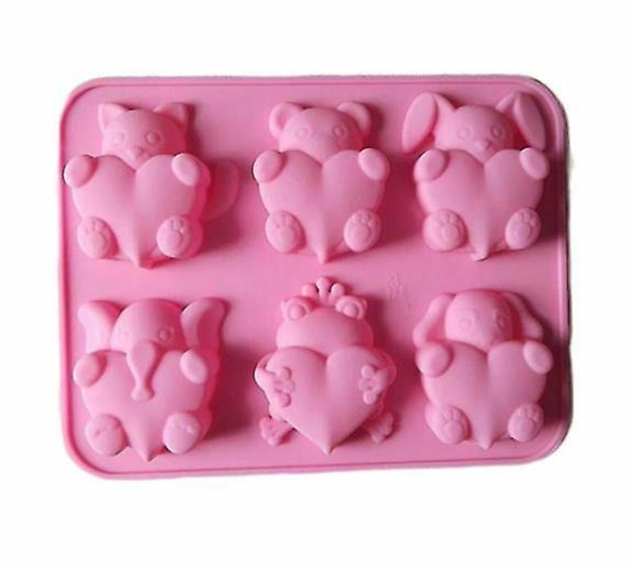 DIY Cartoon Silicone Mold Handmade Cake Mold
DIY Cartoon Silicone Mold Handmade Cake Mold
