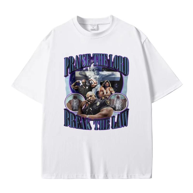 Praise The Lord Break The Law Ronnie Coleman Pump Cover Print T Shirt Men Women Funny Fitness Gym Tshirt Male Oversized T-shi... 5XL різнокольоровий
Praise The Lord Break The Law Ronnie Coleman Pump Cover Print T Shirt Men Women Funny Fitness Gym Tshirt Male Oversized T-shi... 5XL різнокольоровий