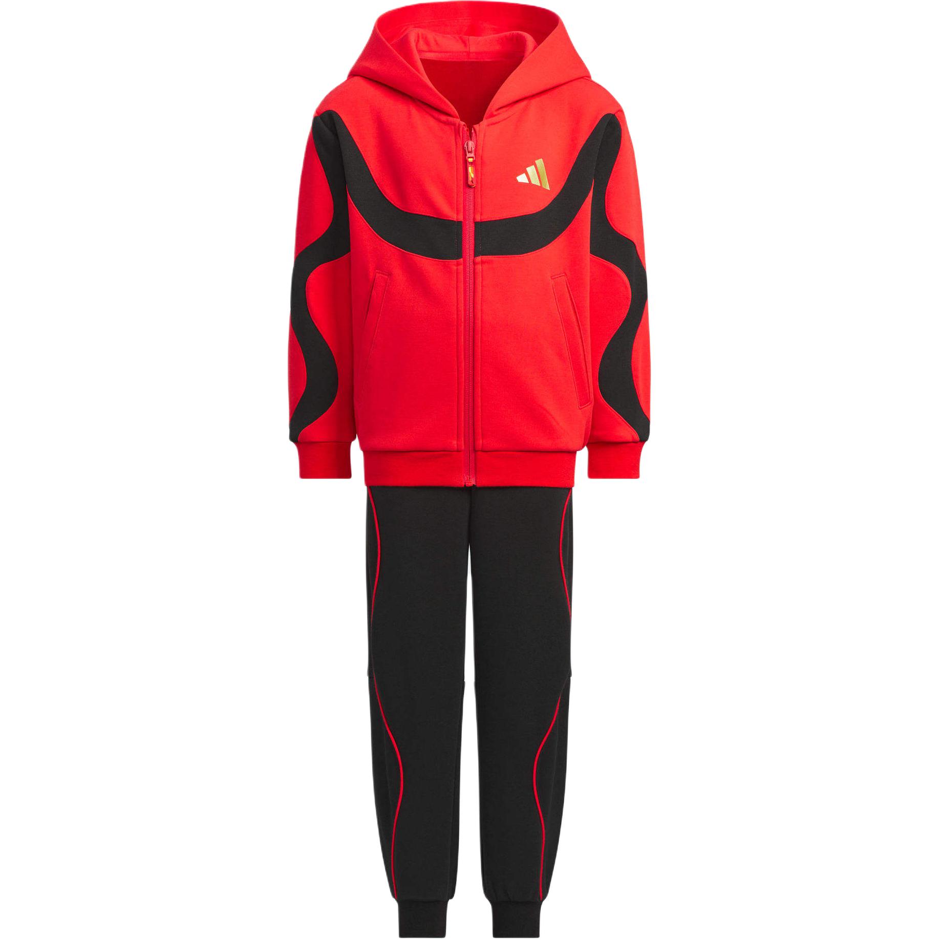 Adidas Casual Sportswear Red Black Children Aged 3 7 Years Old JM5845 104
Adidas Casual Sportswear Red Black Children Aged 3 7 Years Old JM5845 104