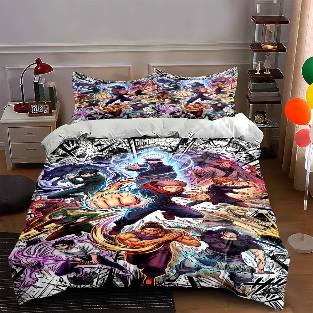 Anime character collage. Bedding Duvet cover sets Duvet covers Pillowcases gifts (1 * Duvet Cover 2 * Pillowcases, without duvet insert) 135x200cm
Anime character collage. Bedding Duvet cover sets Duvet covers Pillowcases gifts (1 * Duvet Cover 2 * Pillowcases, without duvet insert) 135x200cm