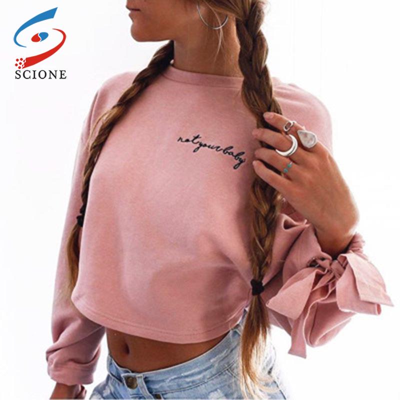 SCIONE Fashion Women Bowknot Long Sleeve Round Neck Tops Pink Short Sweatshirts Outfits M розовый
SCIONE Fashion Women Bowknot Long Sleeve Round Neck Tops Pink Short Sweatshirts Outfits M розовый