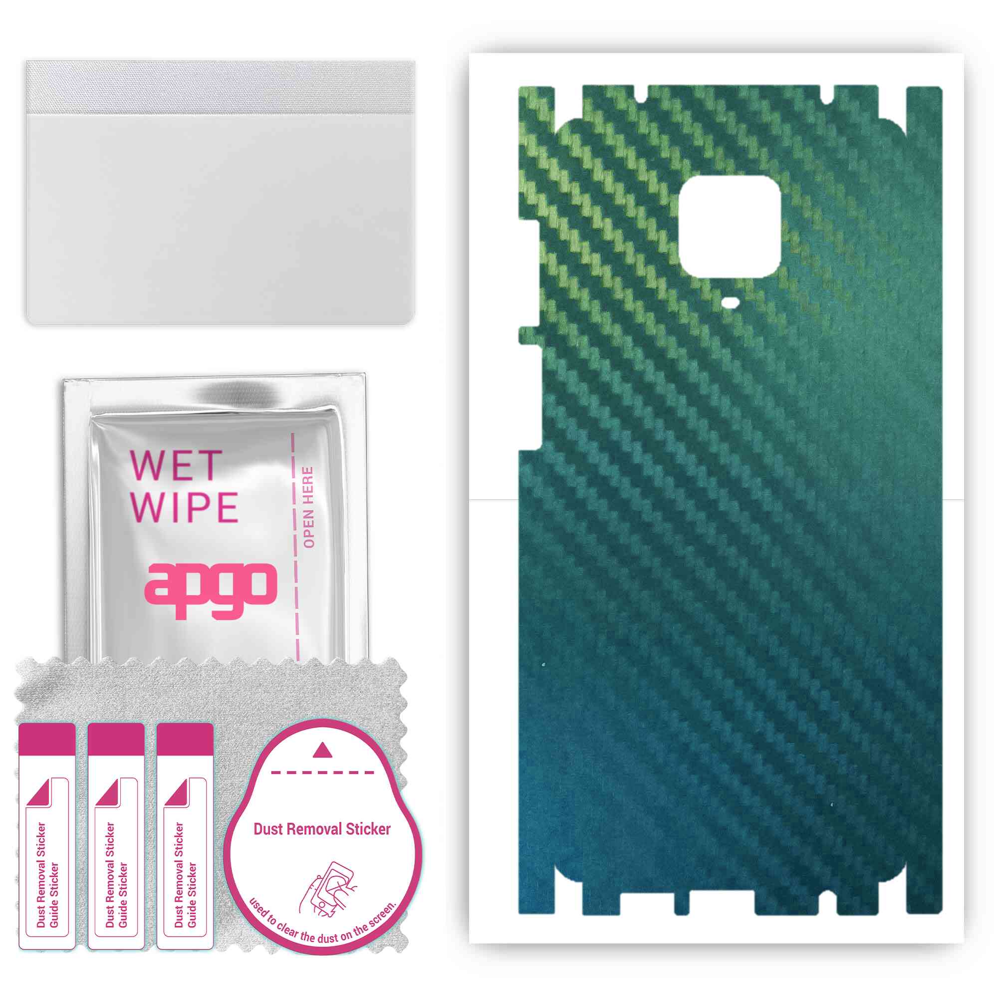 Apgo Protective Skin Sticker for the back+sides compatible with Xiaomi Redmi Note 9 Pro, Full Wrap Film, Foil, Vinyl - Pattern Carbon Chameleon CAKA1
Apgo Protective Skin Sticker for the back+sides compatible with Xiaomi Redmi Note 9 Pro, Full Wrap Film, Foil, Vinyl - Pattern Carbon Chameleon CAKA1