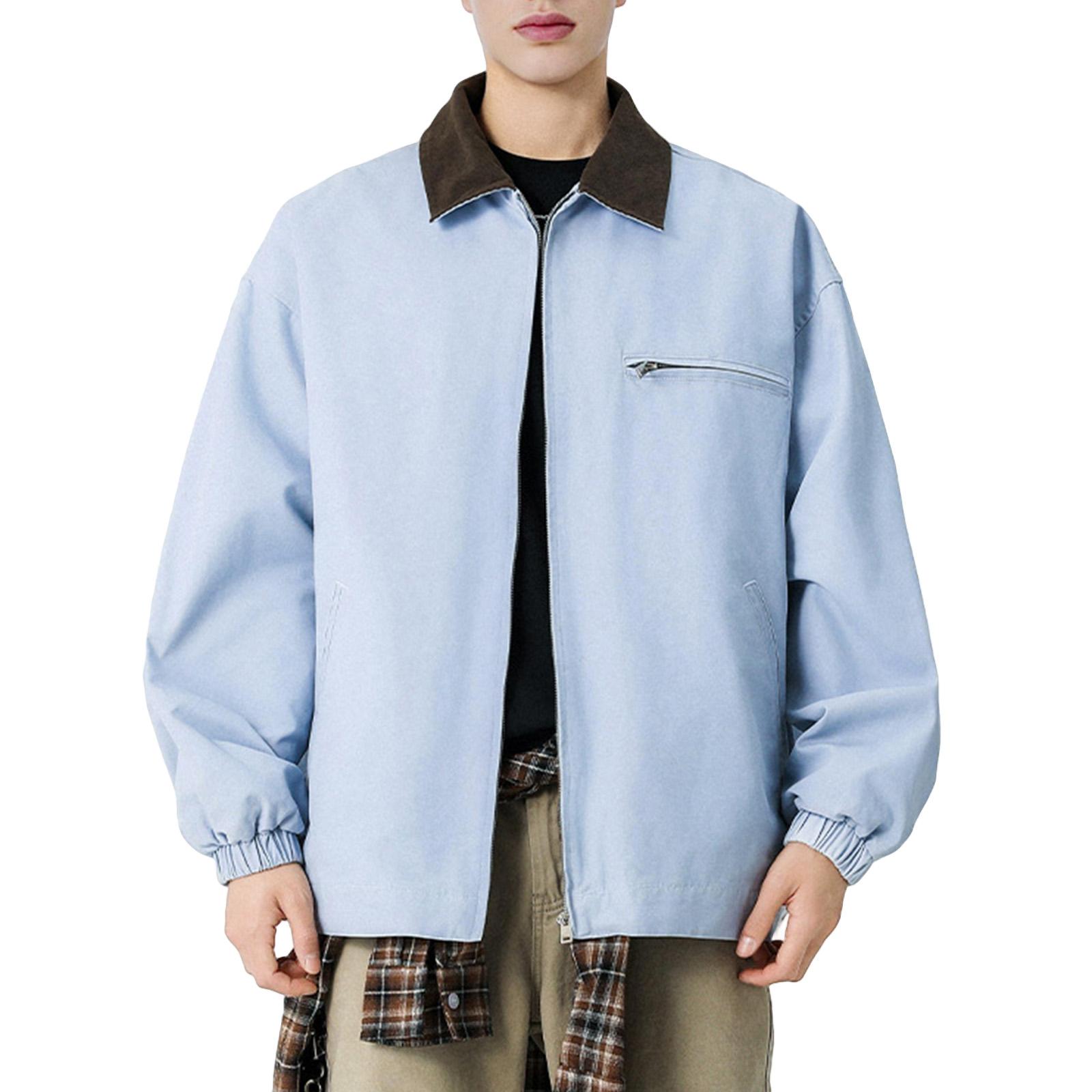 Men s Solid Color Camouflage Outdoor Sports Jacket Men s Pocket Button Casual Jacket L синій
Men s Solid Color Camouflage Outdoor Sports Jacket Men s Pocket Button Casual Jacket L синій