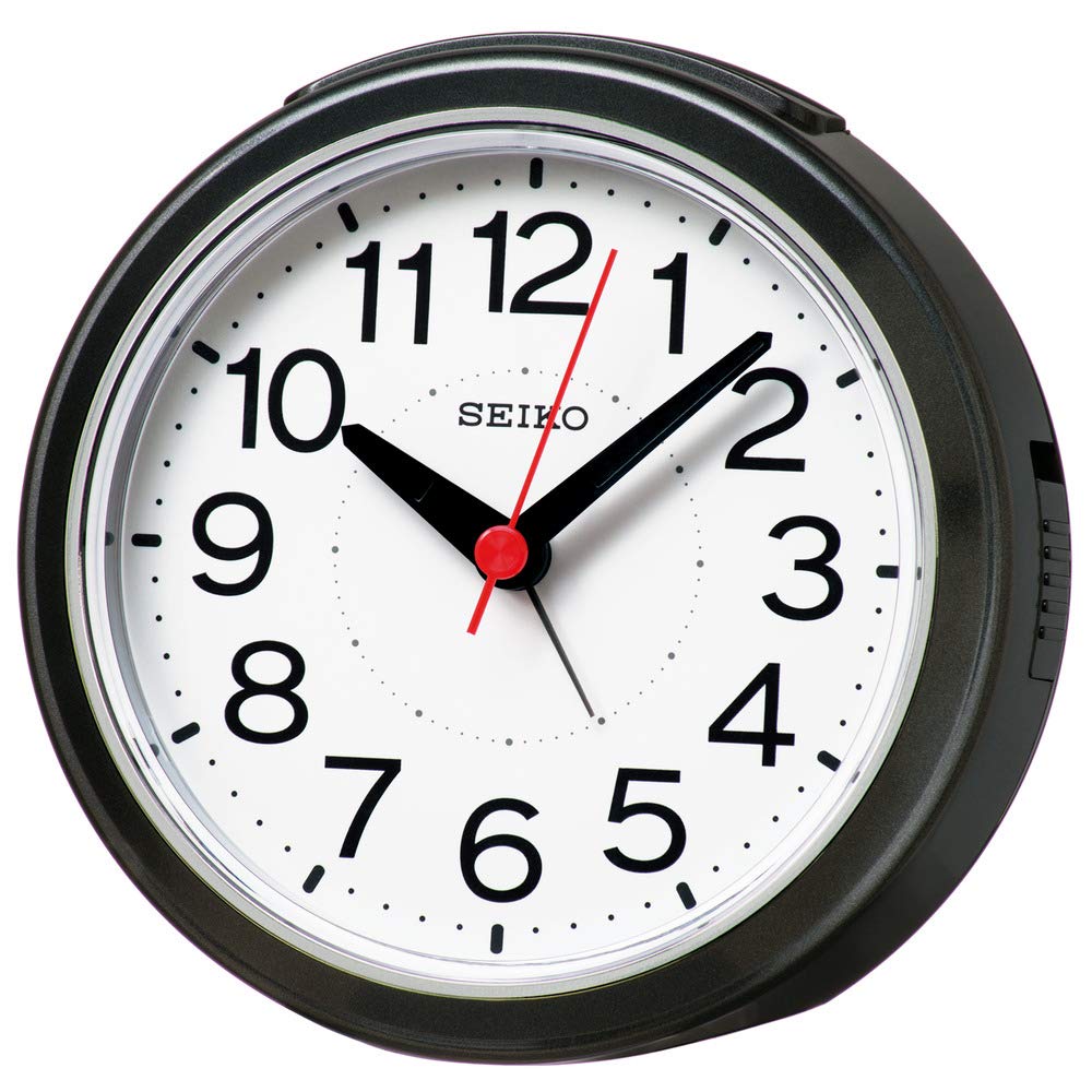 Seiko Clock Table Clock Black Metallic Body x x Radio Analog KR334K Size: 11.6 10.8 6.3cm
Seiko Clock Table Clock Black Metallic Body x x Radio Analog KR334K Size: 11.6 10.8 6.3cm