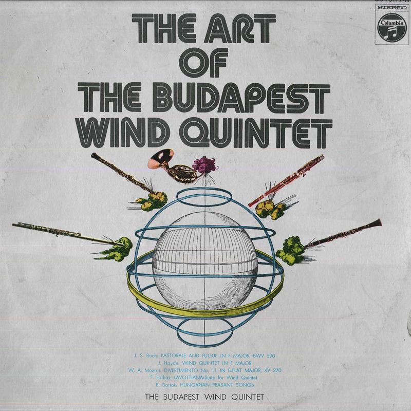 LP Record BUDAPEST WIND QUINTET - Art Of The Budapest Wind Quintet OS10117N COLUMBIA 1972 Japan Classical Used
LP Record BUDAPEST WIND QUINTET - Art Of The Budapest Wind Quintet OS10117N COLUMBIA 1972 Japan Classical Used