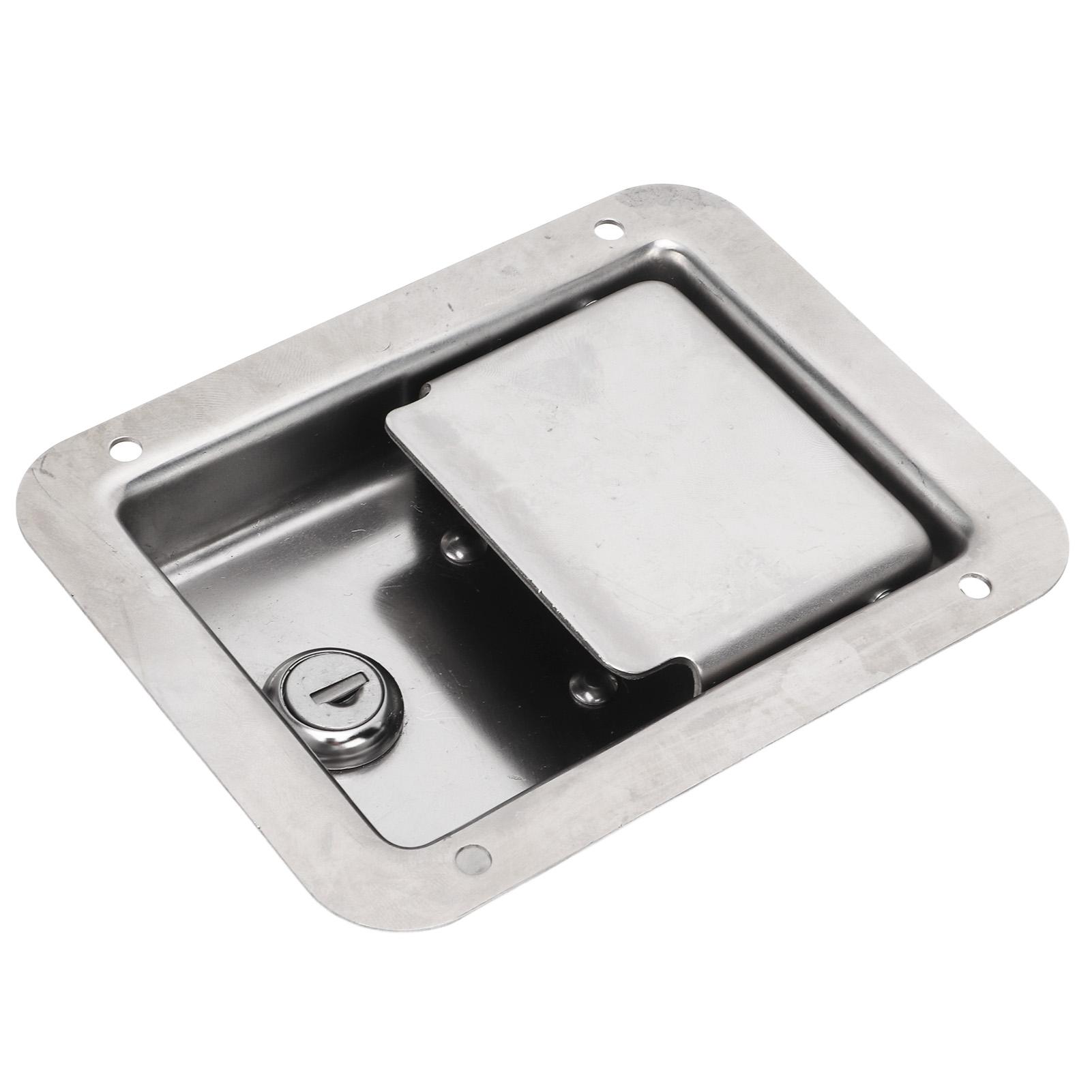 Замок для ящика для инструментов из нержавеющей стали, защелка для ручки автофургона, навесной замок с 2 ключами для прицепа, грузовика, кемпера, промышленный замок для тяжелых условий эксплуатации серебряный
Замок для ящика для инструментов из нержавеющей стали, защелка для ручки автофургона, навесной замок с 2 ключами для прицепа, грузовика, кемпера, промышленный замок для тяжелых условий эксплуатации серебряный