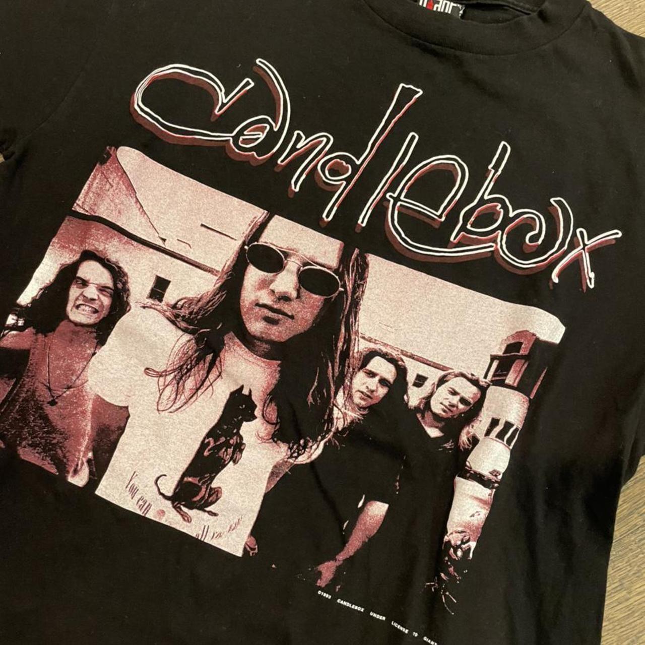 1993 Candlebox Band Shirt Rare Design Black Short Sleeve Unisex Shirt WA2646 Unisex T-Shirt XXL
1993 Candlebox Band Shirt Rare Design Black Short Sleeve Unisex Shirt WA2646 Unisex T-Shirt XXL
