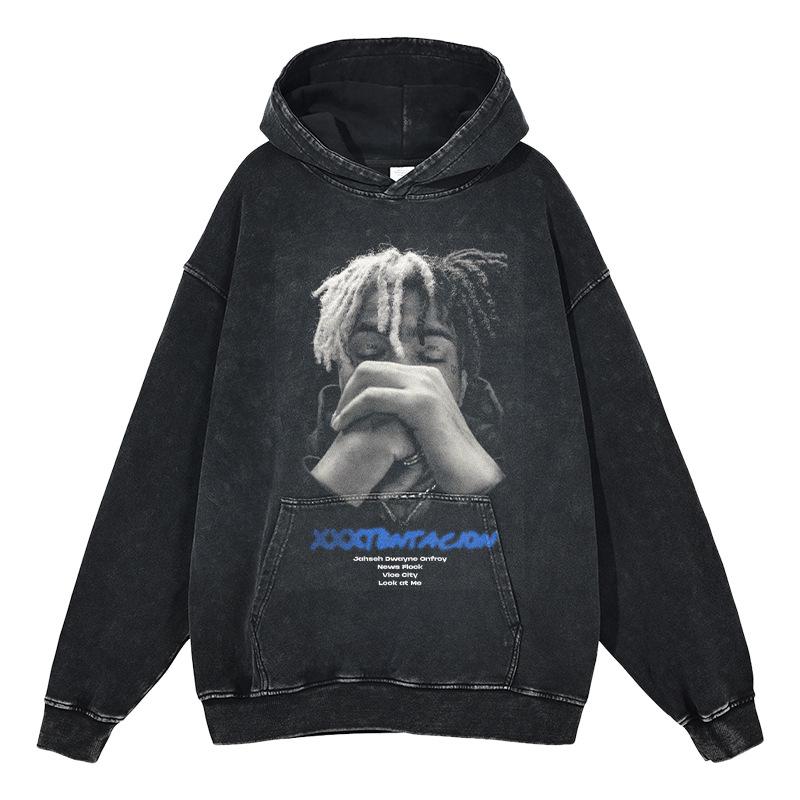 American Retro XXXTentacion Character Print Hip Hop Hoodie Sweatshirt XXL
American Retro XXXTentacion Character Print Hip Hop Hoodie Sweatshirt XXL