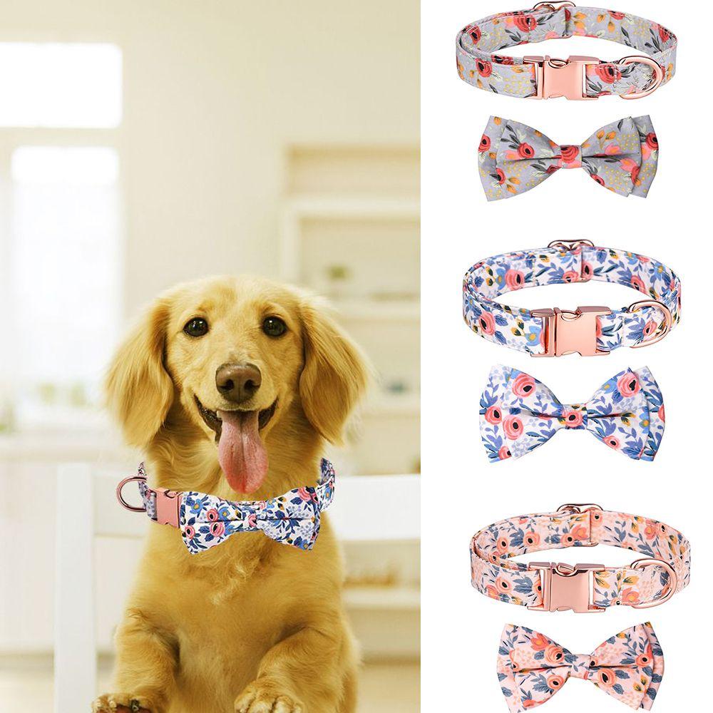 Comfortable Dual-Purpose Design Cute Pet Puppy Collar Bow Collar Metal Buckle Dog Collar
Comfortable Dual-Purpose Design Cute Pet Puppy Collar Bow Collar Metal Buckle Dog Collar